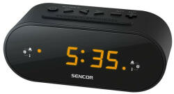 Sencor SRC 1100 B fekete rádiós ébresztőóra