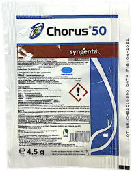 Syngenta Chorus 50WG 4, 5 gr, fungicid sistemic Syngenta (mar, par, piersic, nectarin, cais, prun) (2317-59479925)
