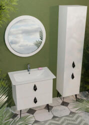 TMP cabinets KEOPS 70 lábon álló fürdőszobabútor 70 cm CeraStyle Blue porcelán mosdókagylóval (00400784) - moretti