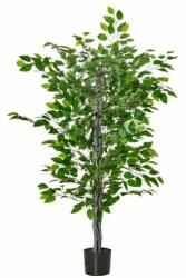 ART Ficus artificial cu ghiveci, verde, 135 cm (AR127087) - esell