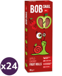 Bob Snail alma-meggy gyümölcstekercs (24x30 g) - pelenka