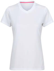 Regatta Wmn Fingal V-Neck női póló XS / fehér