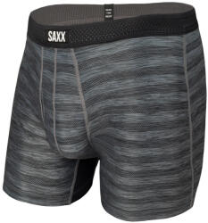 Saxx Hot Shot Boxer Brief Fly boxeralsó XL / szürke/fekete