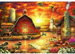 Bluebird Puzzle 90564 - Honey Drip Farm - 1000 db-os puzzle (90564)