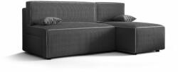  Veneti RADANA kényelmes kinyitható kanapé tárolóhellyel - szürke