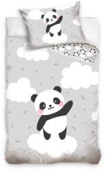 Carbotex Panda, set lenjerie de pat pentru copii din 2 piese, 100x125 cm