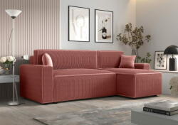  Veneti RADANA kényelmes kinyitható kanapé - lazacszín - mall - 344 108 Ft