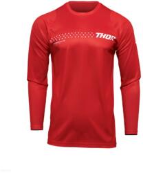 Thor Bluza Motocross/Enduro Thor Sector Minimal rosu cu alb