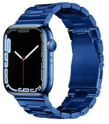 Forcell FA10 Apple Watch 42/44/45/49mm fém szíj, kék - mobilehome