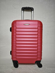 Leonardo Da Vinci Maxell közepes méretű pink bőrönd, 65cmx45cmx26cm-keményfalú (123473)