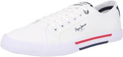 Pepe Jeans Sneaker low 'Brady' alb, Mărimea 45
