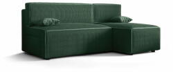 Veneti RADANA kényelmes kinyitható kanapé tárolóhellyel - zöld