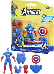 Hasbro Marvel: Bosszúállók - Amerika kapitány akciófigura kiegészítőkkel 10cm - Hasbro (F9327/F9341)