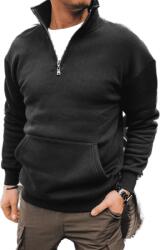  Dstreet Férfi kapucnis pulóver fekete bx5670 L