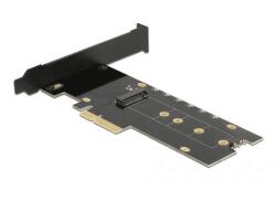 Delock PCI Express Card 4x < intern MVme M. 2 Key M mit RGB (89013)