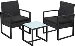 Set de gradina negru JARDINES