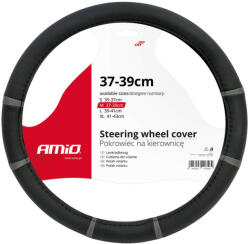 Amio Kormányvédő M Ø 37-39 cm fekete/szürke - AMIO - topboxauto - 3 315 Ft