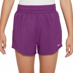 Nike Lány rövidnadrág Nike Kids Dri-Fit One High-Waisted Woven Training Shorts - viotech/white