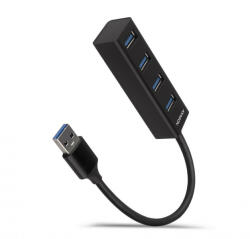 AXAGON 4-portos USB HUB Axagon HUE-M1A (USB 3.2) Type-A csatlakozóval