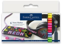 Faber-Castell Faber Castell Neon jelölő készlet 6 szín