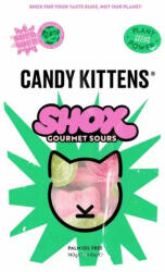 Candy Kittens vegán, gluténmentes savanyú alma és eper gumicukor 140 g