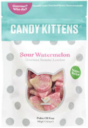 Candy Kittens vegán, gluténmentes savanyú görögdinnyés gumicukor 140 g
