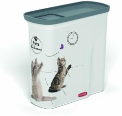 Curver Recipient pentru hrană de animale Curver , model pisică, 2 l, 2 l