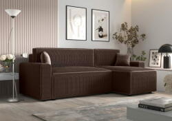 Veneti RADANA kényelmes kinyitható kanapé - barna 2 - mall - 344 108 Ft