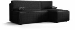 Veneti RADANA kényelmes kinyitható kanapé tárolóhellyel - fekete 1