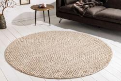 LuxD Design kerek szőnyeg Arabella 150 cm bézs