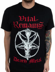 INDIEMERCH Tricou bărbați Vital Remains - Death Metal - Negru - INDIEMERCH - INM024
