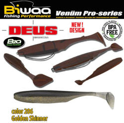 Biwaa DEUS 5" 13cm 206 Golden Shiner - wobblerek