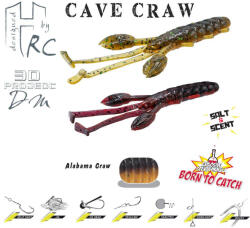 Herakles CAVE CRAW 3.8" 9.6cm Alabama Craw