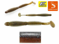 TIEMCO LOCOISM FLEXY SHAD 3.5" 8.9cm #239 Locom Blanc
