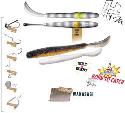 Herakles LEFTAIL WORM 3.4" 8.6cm FLOATING Wakasagi