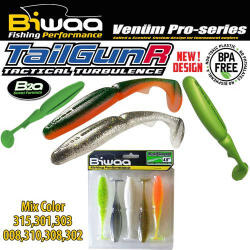 Biwaa TAILGUNR 3.5" 9cm Mix Color