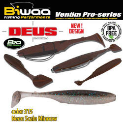 Biwaa DEUS 5" 13cm 315 Neon Scale Minnow - wobblerek