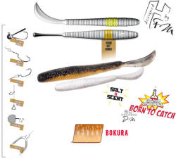 Herakles LEFTAIL WORM 3.4" 8.6cm Bokura