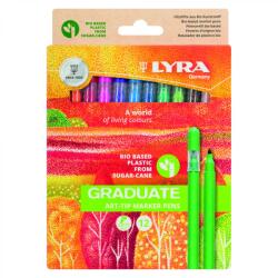 LYRA Carioca Art-Tip, varf 1mm, 12 culori/cutie, LYRA (13774)