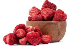 GRIZLY Căpșuni întregi liofilizate 75 g