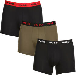 HUGO 3PACK többszínű HUGO férfi boxeralsó (50503079 972) XXL