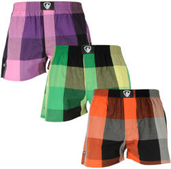 Represent 3PACK férfi bő szárú boxeralsók Represent Alibox (R1M-BOX-01515357) M