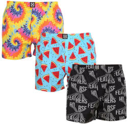 Horsefeathers 3PACK férfi bő szárú boxeralsók Horsefeathers Frazier többszínű (AM166BD34U) L