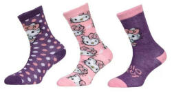 Jorg Hello Kitty gyerek zokni 3 db-os purple 23/26 (85MRV38294A23)