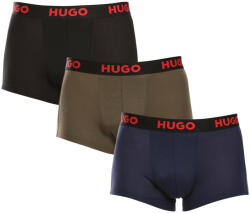 HUGO 3PACK Férfi boxeralsó HUGO többszínű (50496723 308) XXL