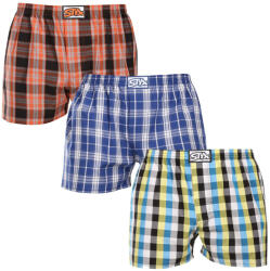 Styx 3PACK tarka férfi klasszikus boxeralsó Styx klasszikus gumi (3A102426) M