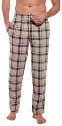 Cornette Pantaloni de pijama bărbați Dominik maro carouri
