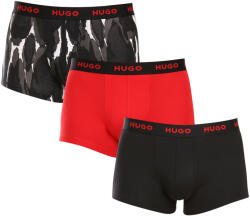 HUGO 3PACK többszínű HUGO férfi boxeralsó (50480170 022) XXL