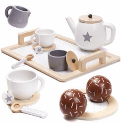 Inlea4Fun Set de cafea/ceainic de jucărie - Inlea4Fun (IA-KX6279)