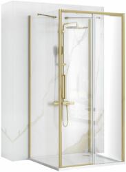 Rea Falra szerelhető zuhanykabin REA Rapid Slide Brush Gold - furdoszoba-rea - 384 700 Ft